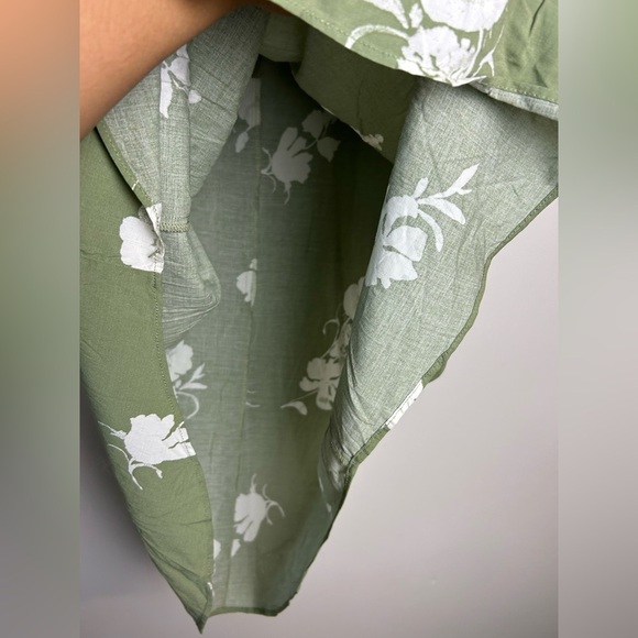 Prescott New York Top Blouse plus Size 2X green Floral Lightweight Comfortable - Picture 10 of 12